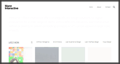 Desktop Screenshot of manninteractive.com